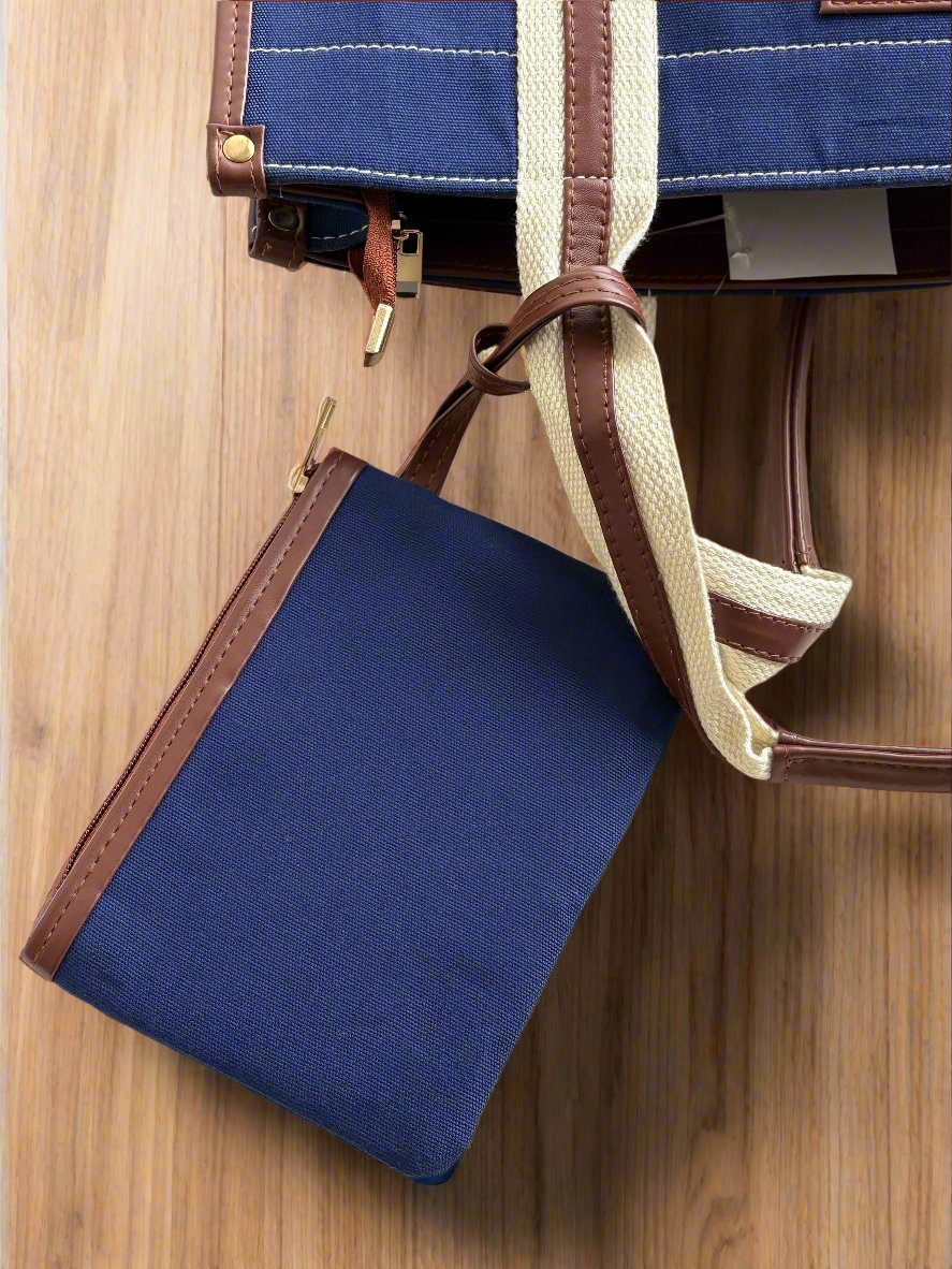 Navy Tote Bag