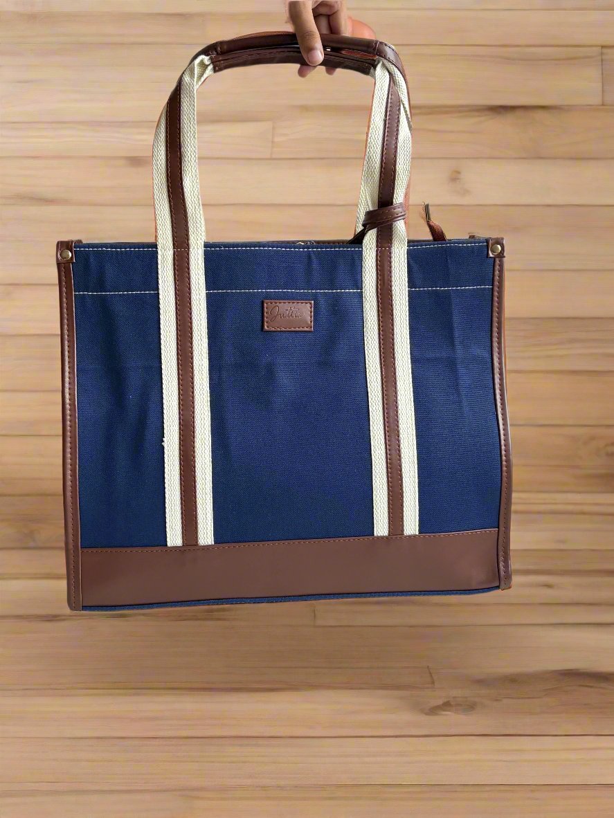 Navy Tote Bag
