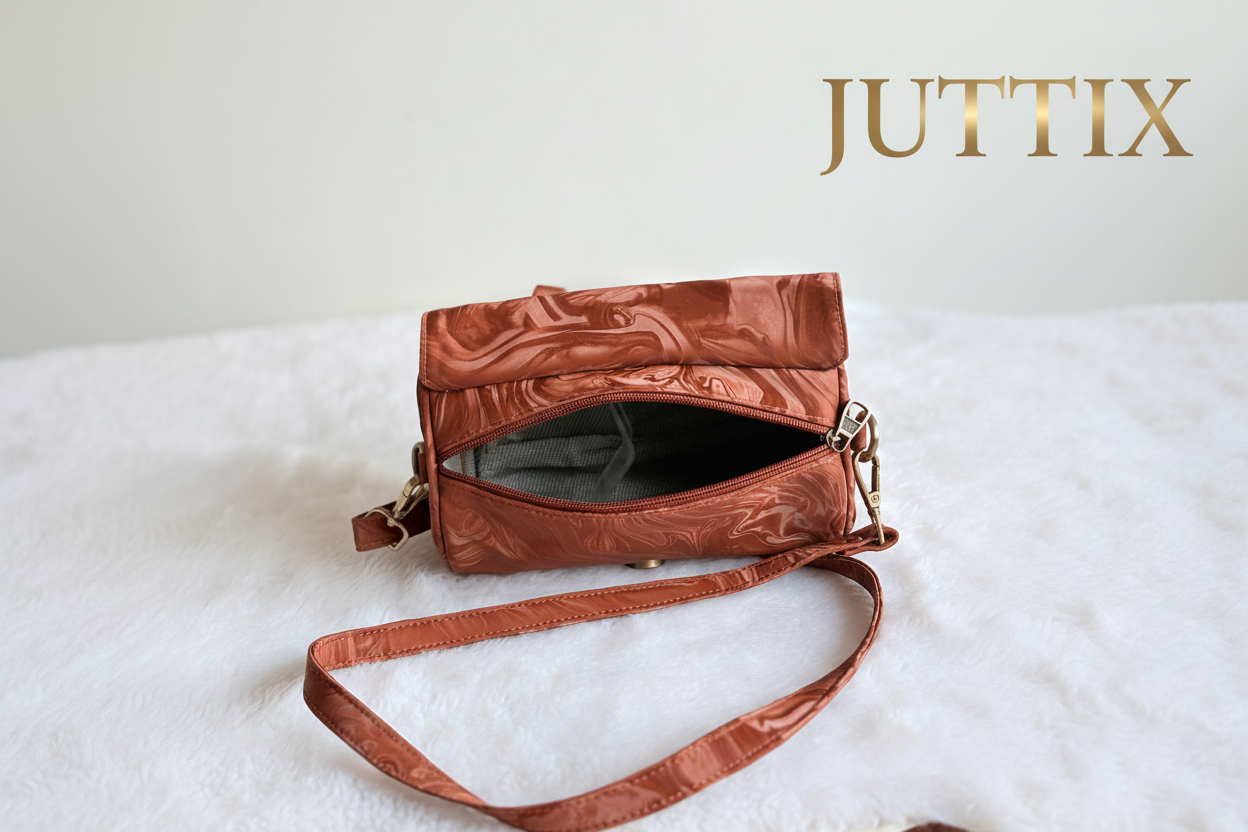 Juttix branded handbag