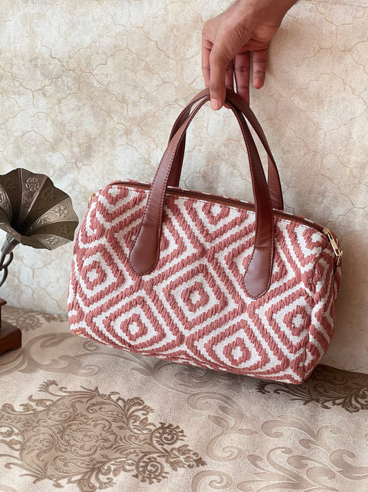 Peachy Duffel Hand Bag