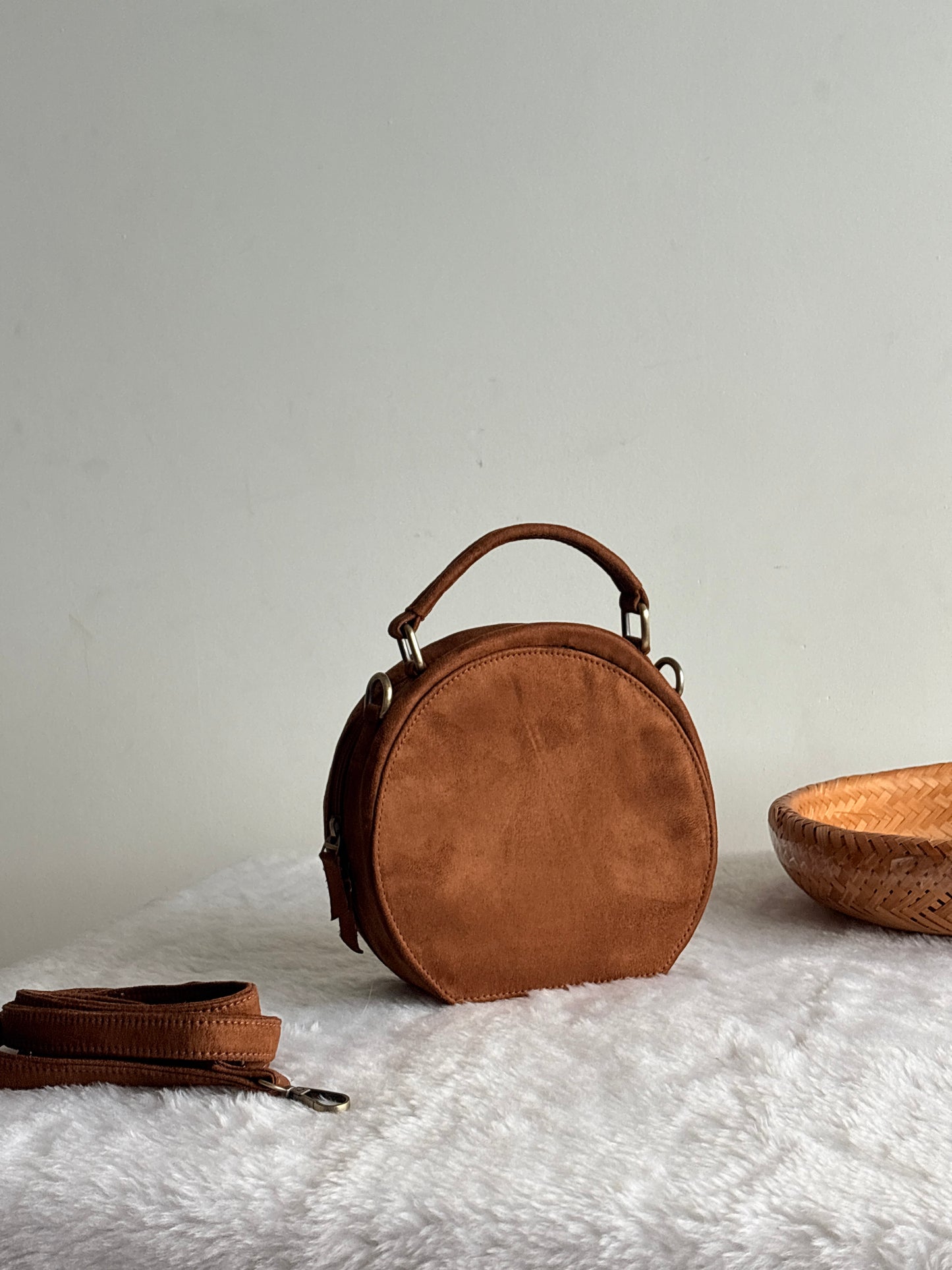 Rattan Circle Sling - side view
