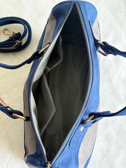 Bold & Blue Duffel Bag
