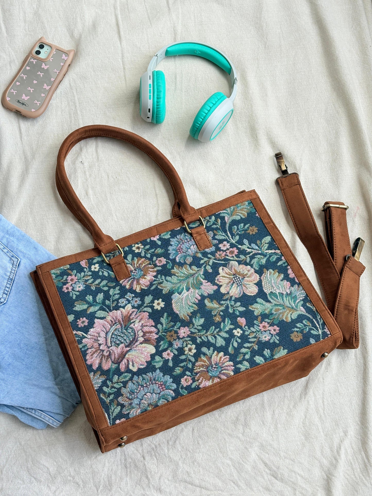 Meadow Blossom Tote Bag