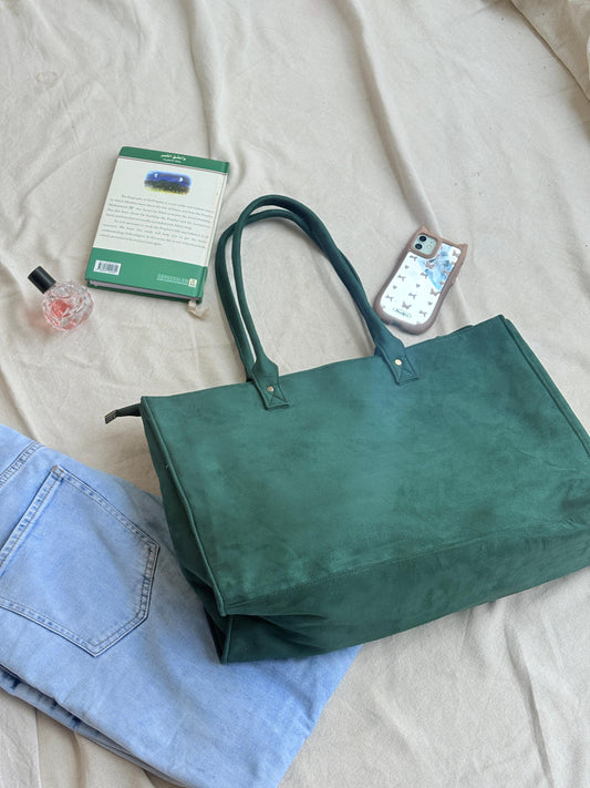 Maple Green Three Compartment Bag