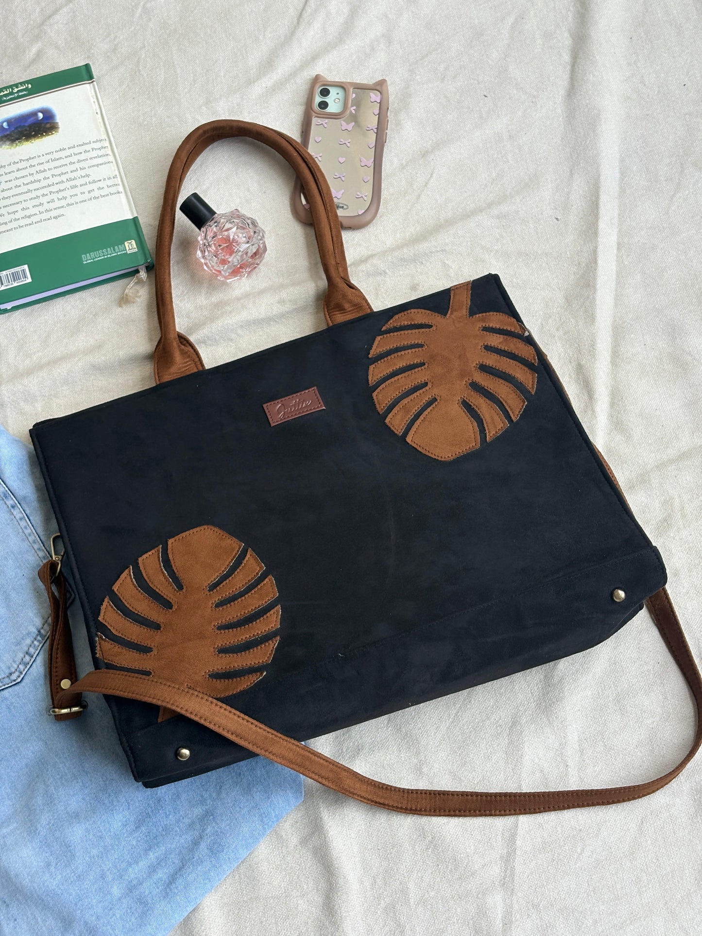 Maple Kala  Leaf Tote Bag
