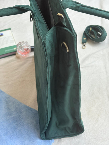 Maple Green Leaf Tote Bag