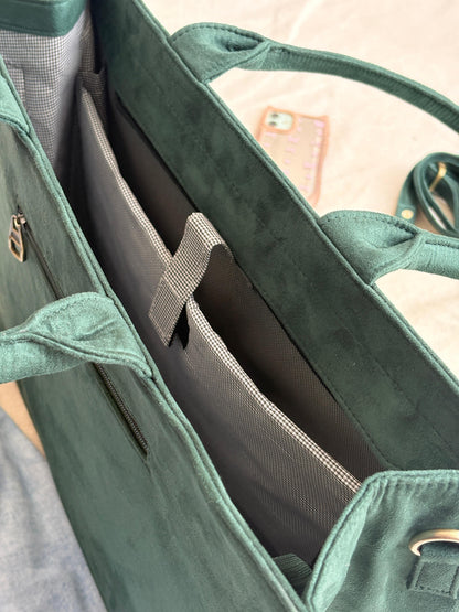 Maple Green Leaf Tote Bag
