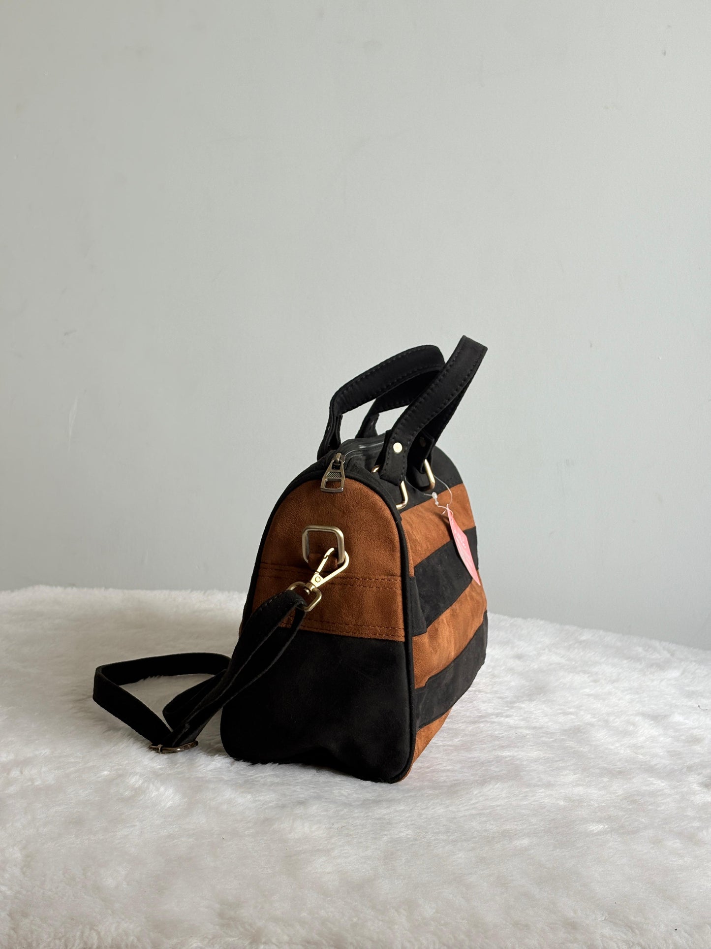 Weekend Duffel Shoulder Bag - side view