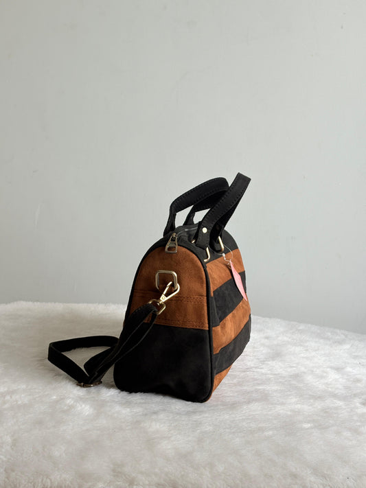 Weekend Duffel Shoulder Bag - side view
