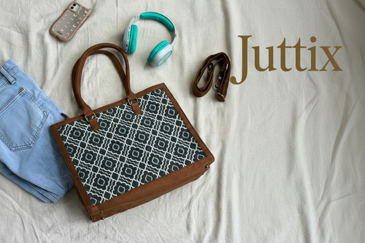 Artisan Geometric Tote Bag