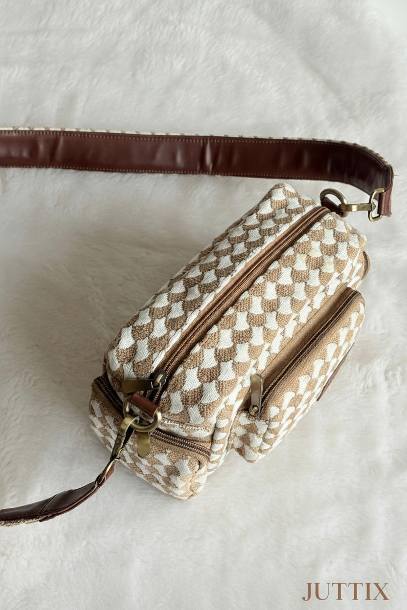 Juttix branded handbag