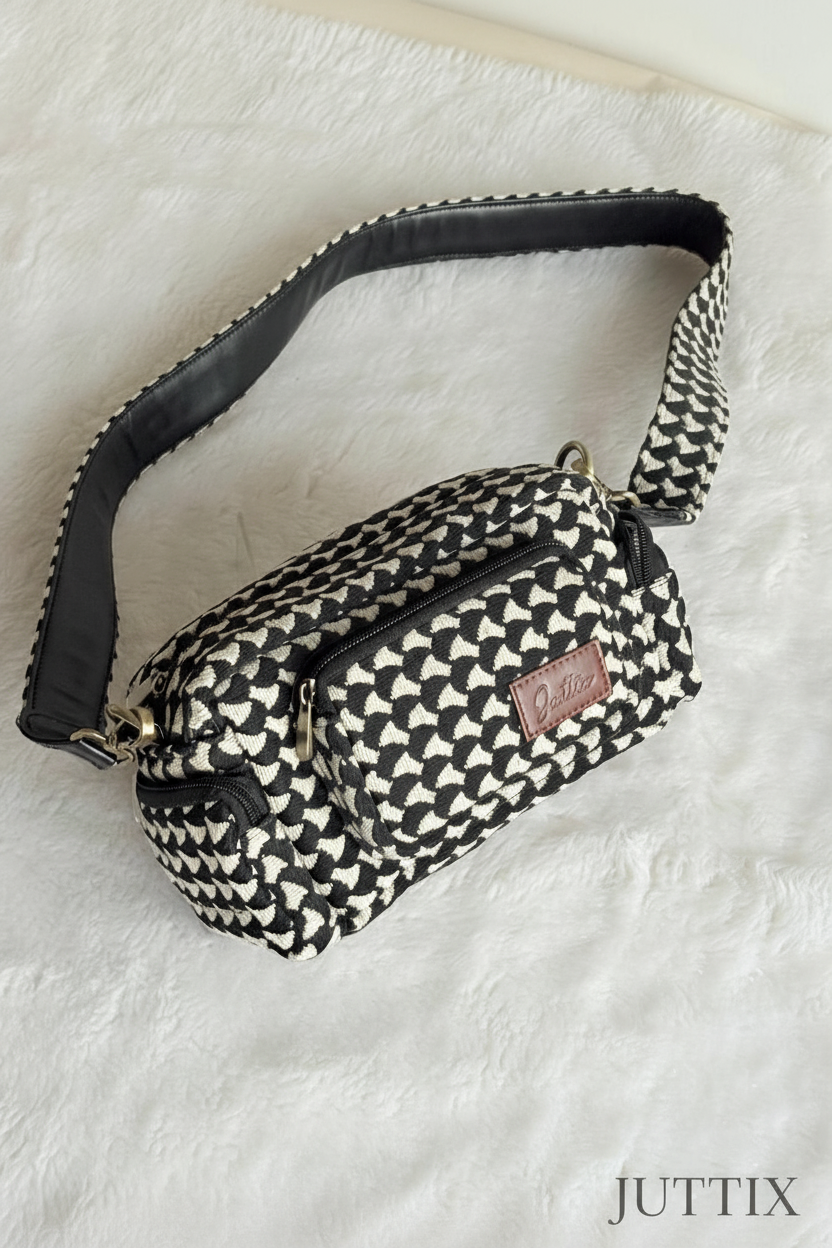 Juttix branded handbag