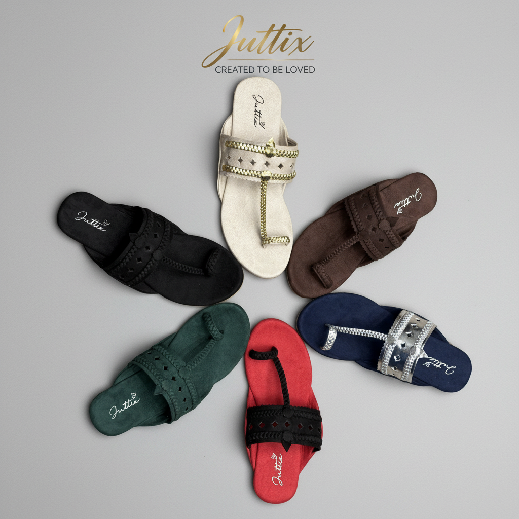 Juttix branded Kolhapuri sandals